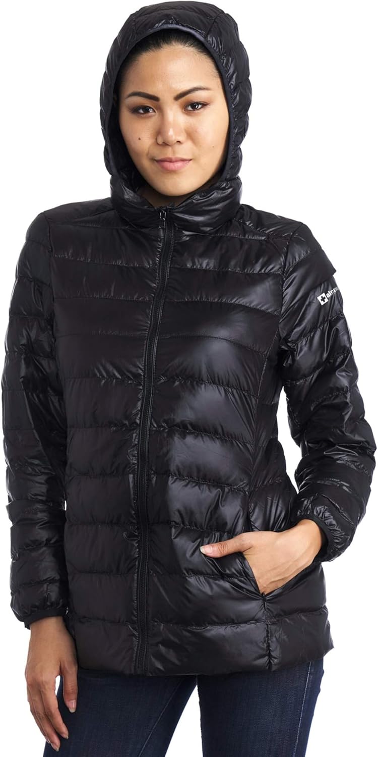 women's down alternative puffer coats