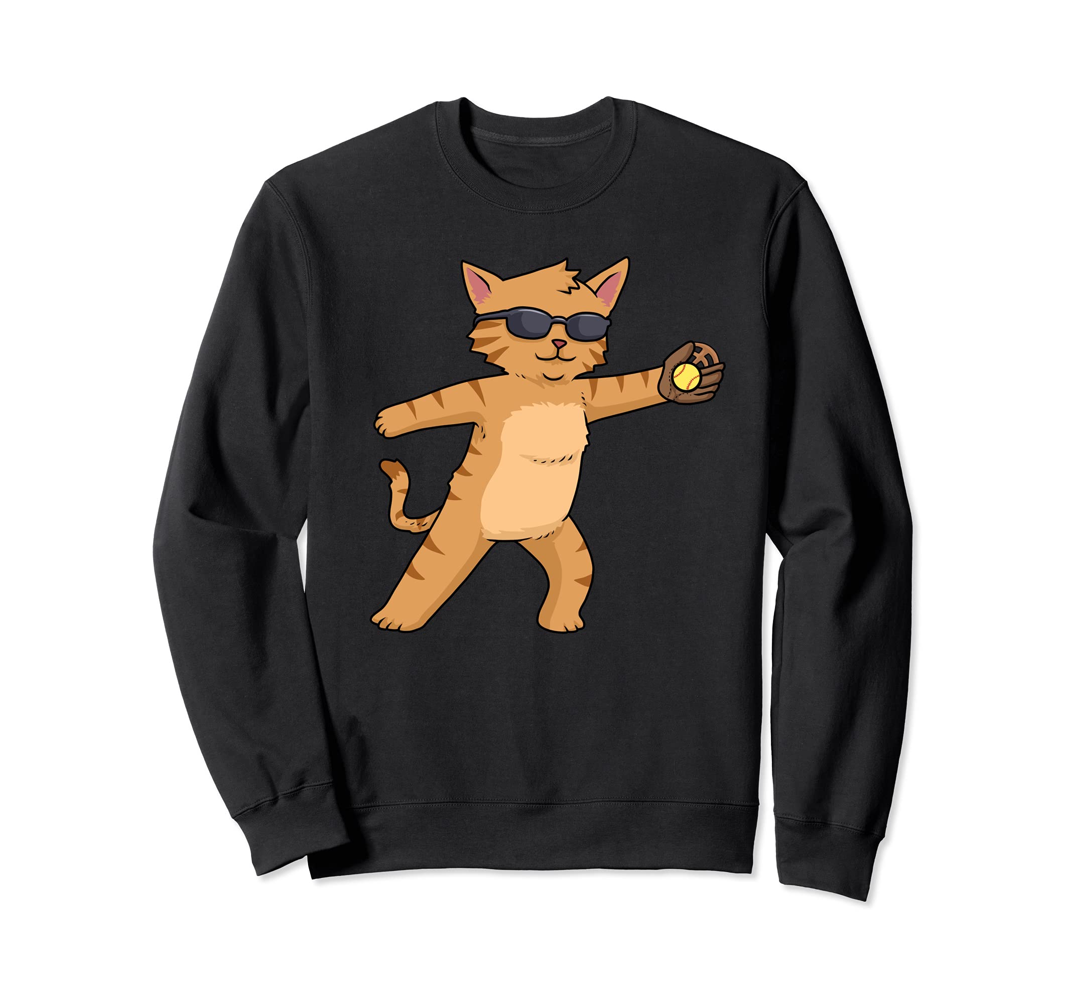 Softball Player Girls Softball Women Catcher Softball Sweatshirt