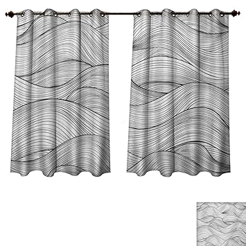 Amazon Com Rupperttextile Dark Grey Blackout Curtains Panels For