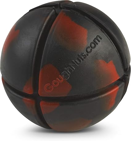 goughnuts interactive black chew ball