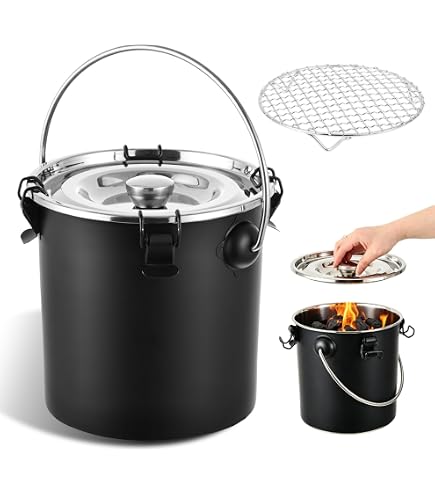 Amazon.com : Petromax Feuerhand Tamber Tabletop Charcoal Grill