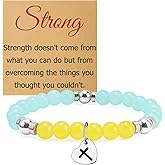 Inspirational Beads Bracelets for Women Christian Motivational Gifts for Her Spiritual Beaded Stretch Bracelets Religious Gifts for Women Daughter Sister Best Friend Coworker Encouragement Jewelry