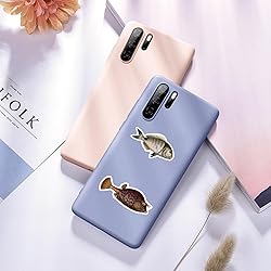 Funny Fish Stickers for Water Bottle, 50pcs Cool