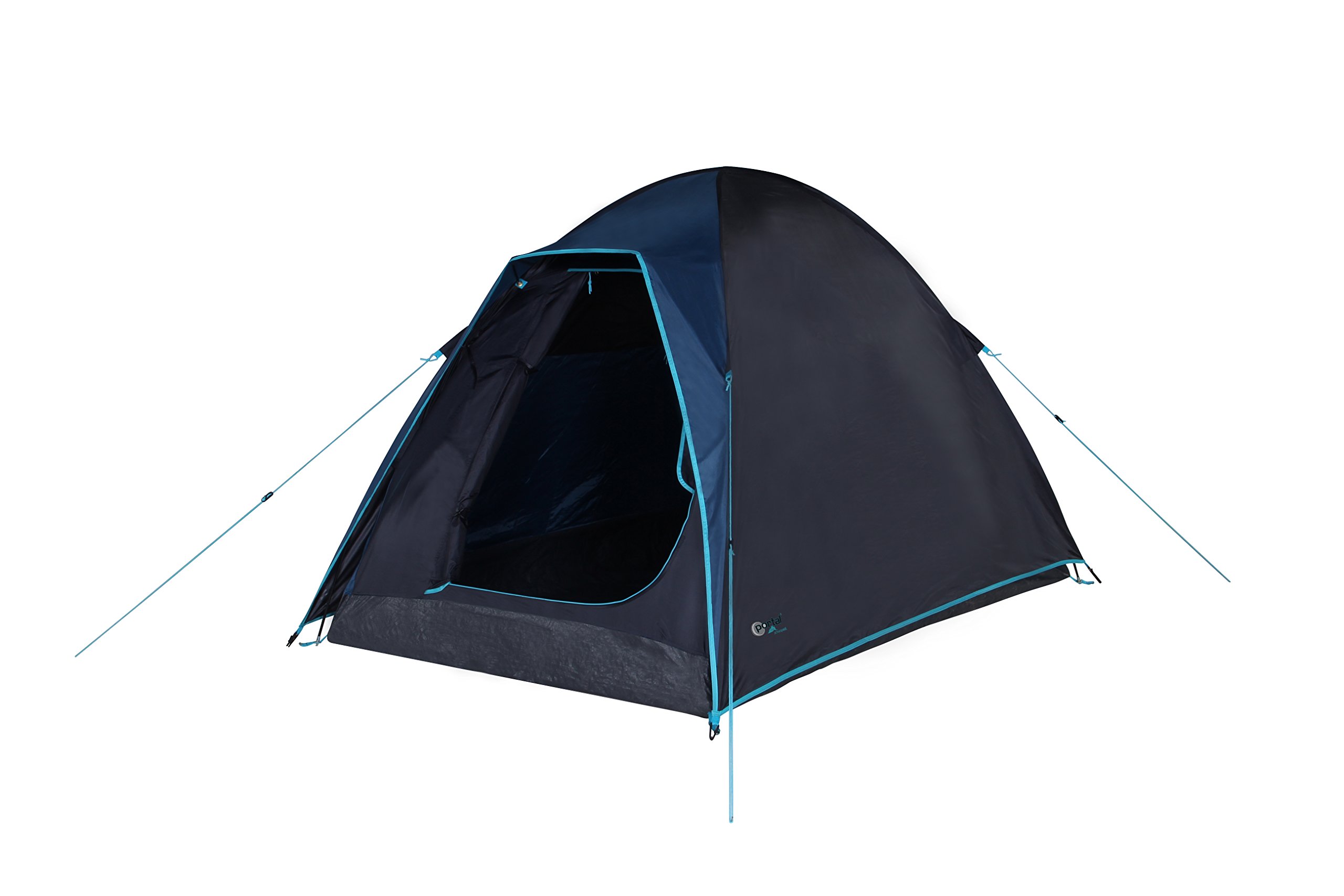 Portal Outdoor Festival Skye 2 Tent - Lightweight Fibreglass Poles and Sewn-in Groundsheet – Sleeps up to 2 People, Includes Free Storage Bag PT-TN-SKYE2