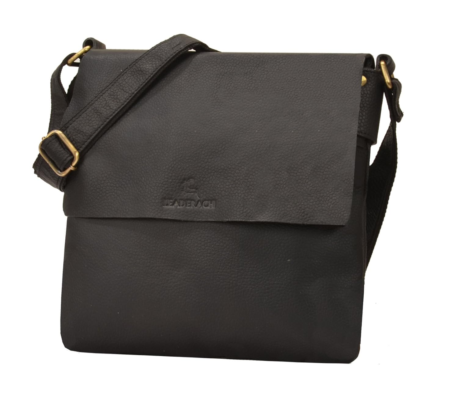 leaderachi women's leather sling and crossbody bag(black, ct4-0400)