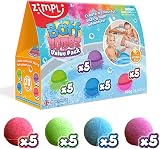 ZIMPLI 20 Baff Bombz Kids Bath Bombs Gift Set Bubble Bath Fizzers