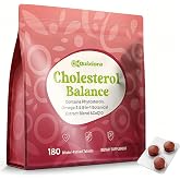 Quixiora Cholesterol Lowering Supplements -180 Blister Tablets | Plant Sterols,Citrus Bergamot,EPA DHA Omega-3 and CoQ10, Daily Wellness Formula