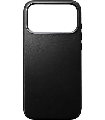 Amazon.com: NOMAD Modern Leather Case Black Compatible with iPhone