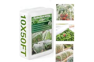 Gnafihz Garden Mesh Netting Barrier,Fruit Tree Plant Netting for Raised Beds Vegetable Blueberry Bushes Plant Row Cover Scree