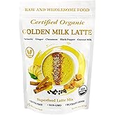Chérie Sweet Heart Turmeric Cinnamon Superfood Blend – Organic Golden Milk Powder with Coconut Milk, Cinnamon, Ginger, and Black Pepper – Vegan, Non-GMO, Gluten-Free – 8 oz