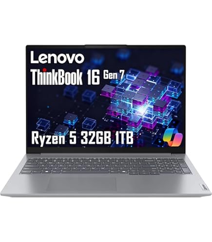 Amazon.com: Lenovo ThinkBook 16 G7 ARP 21MW0037US 16