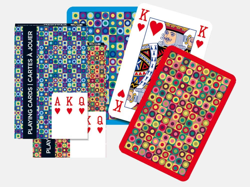 Piatnik Single Deck Dots Bridge Single Playing Cards