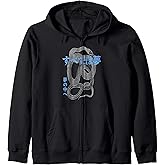 Dream Snake - Japanese Minimalist Streetwear Graphic Design Zip Hoodie