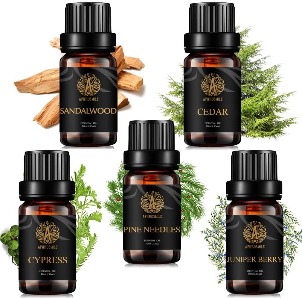 Aromatherapy Woody Essential Oil Set for Diffuser 100% Pure Sandalwood Essential Oil - Image 4