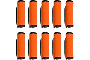 ZYTONGMAO 10 Pack Luggage Handle Wrap for Suitcase, Cute Cruise Luggage Tags Airplane/Flight Travel Accessories