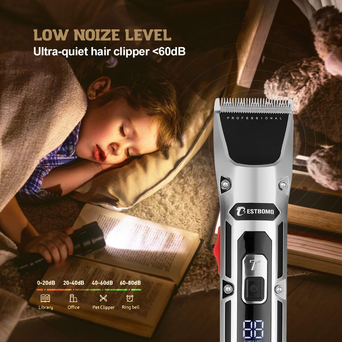 mens hair clippers with lever
