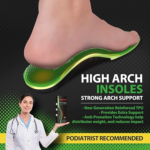 High Arch Best Heel Insoles For Plantar Fasciitis Heel Arch All