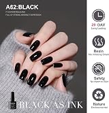 Kanorine Gel Polish Soak-Off UV/LED Black 10ml Nail Varnish view 3