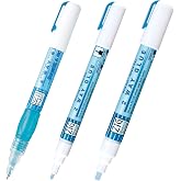 Kuretake Zig 2 Way Glue Pen 3 Variety Set, Made in Japan | Adhesive for Professional, Artists, Crafting, Scrapbooking, Gift Card