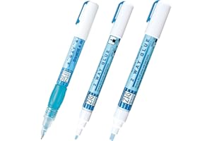 Kuretake Zig 2 Way Glue Pen 3 Variety Set, Adhesive for Professional,Artists, Crafting, Scrapbooking, Gift Card, Made in Japan