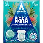 Astonish Foaming Eucalyptus Toilet Bowl Cleaner Tablets, 8 Ct