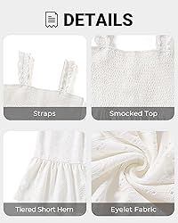 Women’s Plus Size White Dresses Summer Casual