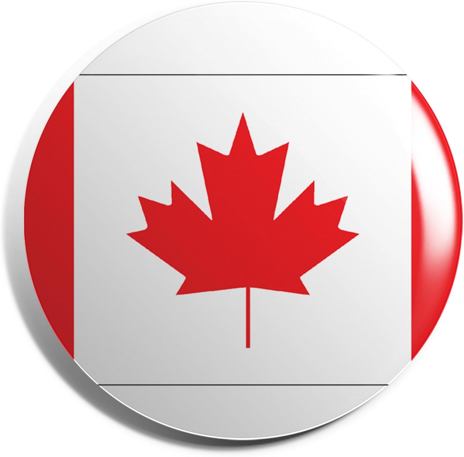 HippoWarehouse Canada Flag Badge Pin 25mm Amazon.co.uk Clothing