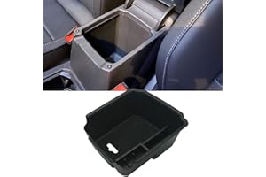 JOJOMARK Compatible with VW Tiguan 2018 2019 2020 2021 2022 2023 2024 and 2022 2023 2024 VW Taos Center Console Tray Organizer Insert ABS Armrest Box Secondary Storage
