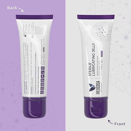 Medcosa Sterile Lube - Surgical Lube - Medical Lubricant - for Body Piercing - Water Based Lubricating Jelly (4 x 2.9oz) Flip Top Tube in Dubai - UAE | Whizz Medical Lubricants Medcosa Sterile Lube - Surgical Lube - Medical Lubricant - for Body Piercing - Water Based Lubricating Jelly (4 x 2.9oz) Flip Top Tube in Dubai - UAE | Whizz Medical Lubricants