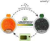 wisedry Silica Gel Desiccant Beads 0.9kg Orange to Green 2-4mm Rechargeable view 7