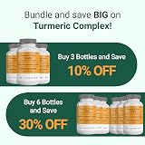 Hey Nutrition Theonia Turmeric Extract Complex 3 Pack 180 Vegan Capsules view 6