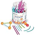 Learning Resources Geometric Shapes Building Set, Early Math Skills, Back to School Activities, Classroom Games for Teachers, 170 Piece Set, Ages 5+