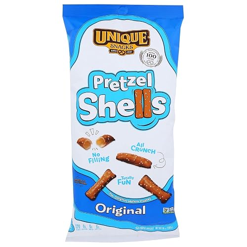 Unique Snacks Original Pretzel Shells, Pretzels, Baked