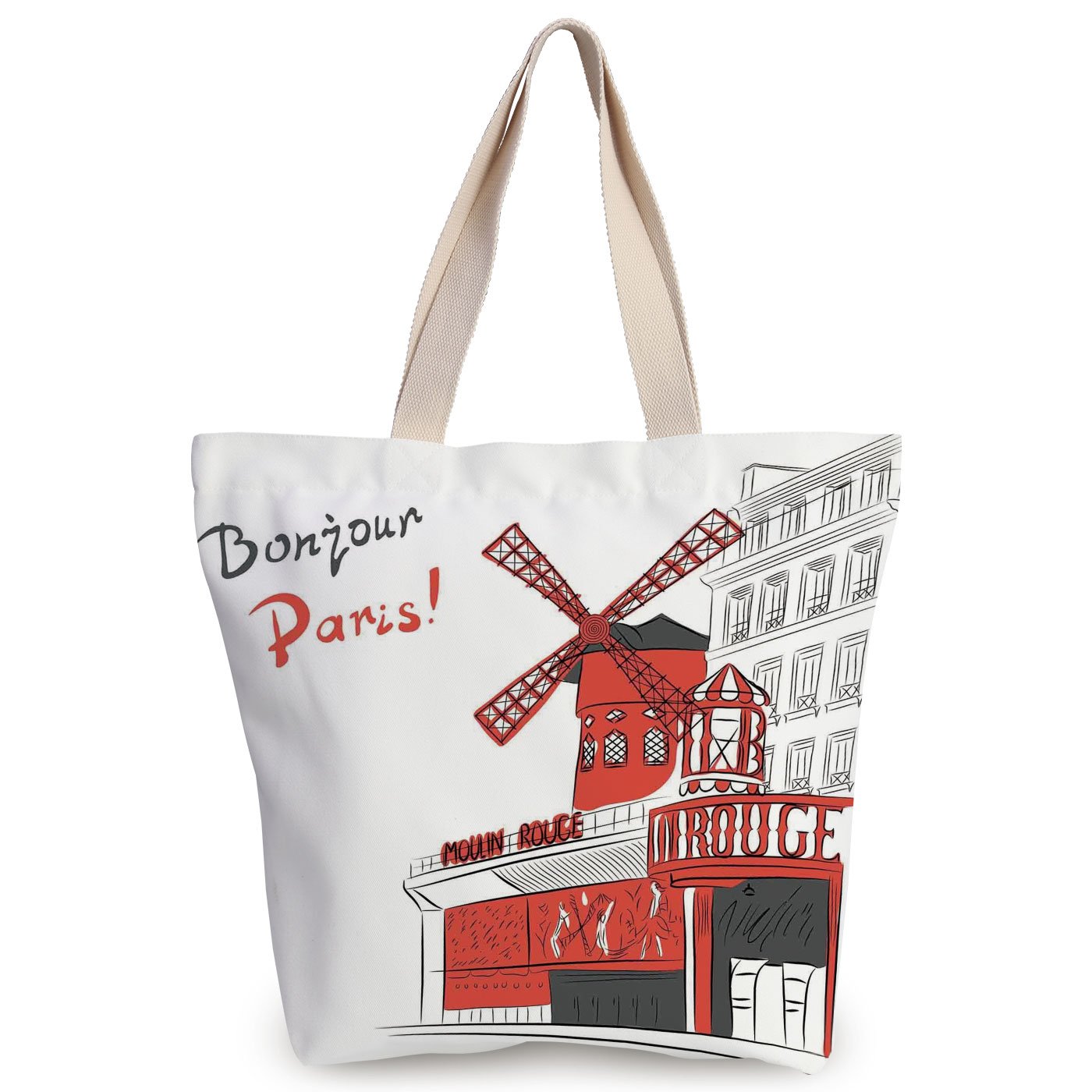 Merci Paris Tote Bags Literacy Basics