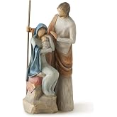 Willow Tree The Holy Family, Sculpted Hand-Painted Nativity Figure | A child is born