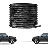 NDTEZUGT Unbreakable Boot Laces, Heavy Duty Work Round Shoelaces Replacement Shoe Strings, Stronger than Steel or Kevlar