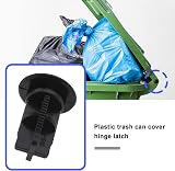 Be In Your Mind 2PCS Wheelie Bin Lid Hinge Pins 43mmx18mm 240 Litre Otto ESE view 2