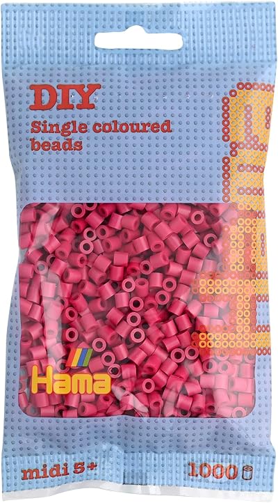 Hama Beads Bag 1000 Midi Fuse Beads Mosaic Arts and Craft Multicolor