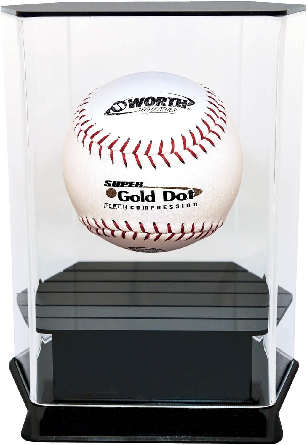 Caseworks Floating Softball Display Sports Related Display Cases Sports & Outdoors