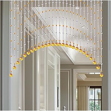 Amazon Com Wufeng Curtains Bead Curtain Crystal Curtain Cut Off