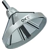 ORXPLUS TOOLS 2 in 1 Inner &amp; Outer Pipe Deburring Tool | Cleans OD 1-1/8"-3-1/4" &amp; ID 1-1/16"-3-3/8" Burrs on PVC, PEX, Copper &amp; Aluminum. Ideal for Plumbing Pipes.