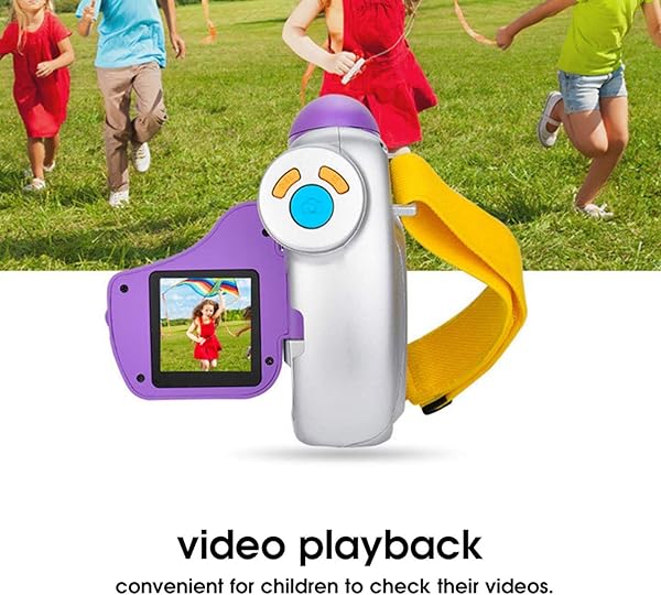 SALALIS Mini Kids Camera5MP HD Children Digital Camerwith 1 5 Inch Color DisplayMultifunction Cartoon Digital Video Camerawith a LanyardKids Gifts