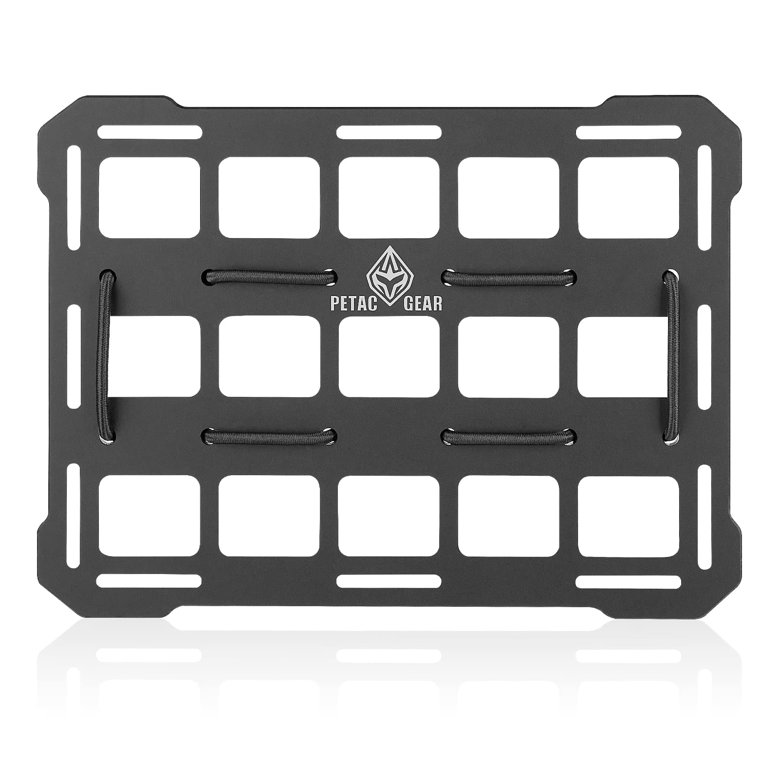 Photo 1 of PETAC GEAR Rigid Molle Panel for Vehicles,Car Headrest Organizer, Truck Mount Panels for Tactical Gears (Black)