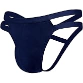 Avidlove Mens Jockstrap Underwear Sexy Thongs G-string Male Lingerie Briefs | Jock Strap, Mens Sexy Thong, 3D Pouch, Low Rise G-String, Soft Breathable Stretchy, No Show, Underwear Briefs