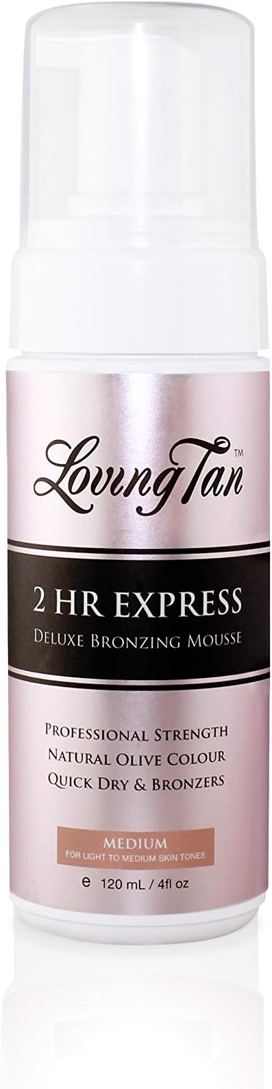 Loving Tan 2 Hour Express Deluxe Bronzing Mousse - Medium