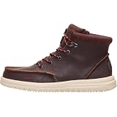 HEYDUDE Men's Bradley Classic Boots | Lightweight, Water-Repellant Men's Pull-On Shoes for Everyday Adventure