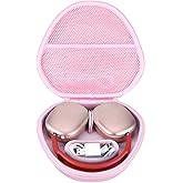 RIYADAone Hard Case Replacement for Apple Airpods Max Over-Ear Headphones (Pink Case)
