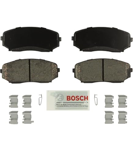 Bosch BC1281 QuietCast - Juego De Pastillas Para Freno De Disco Trasero