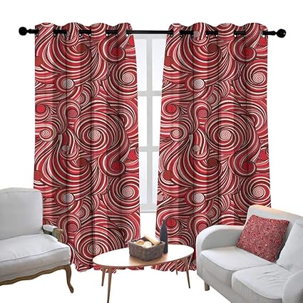 Amazon Com Blackout Curtains 2 Panels Asian Modern Autumn