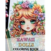 Kawaii Doll Coloring Book: Unleash Creativity with 42 Unique Kawaii Girl Icon Designs